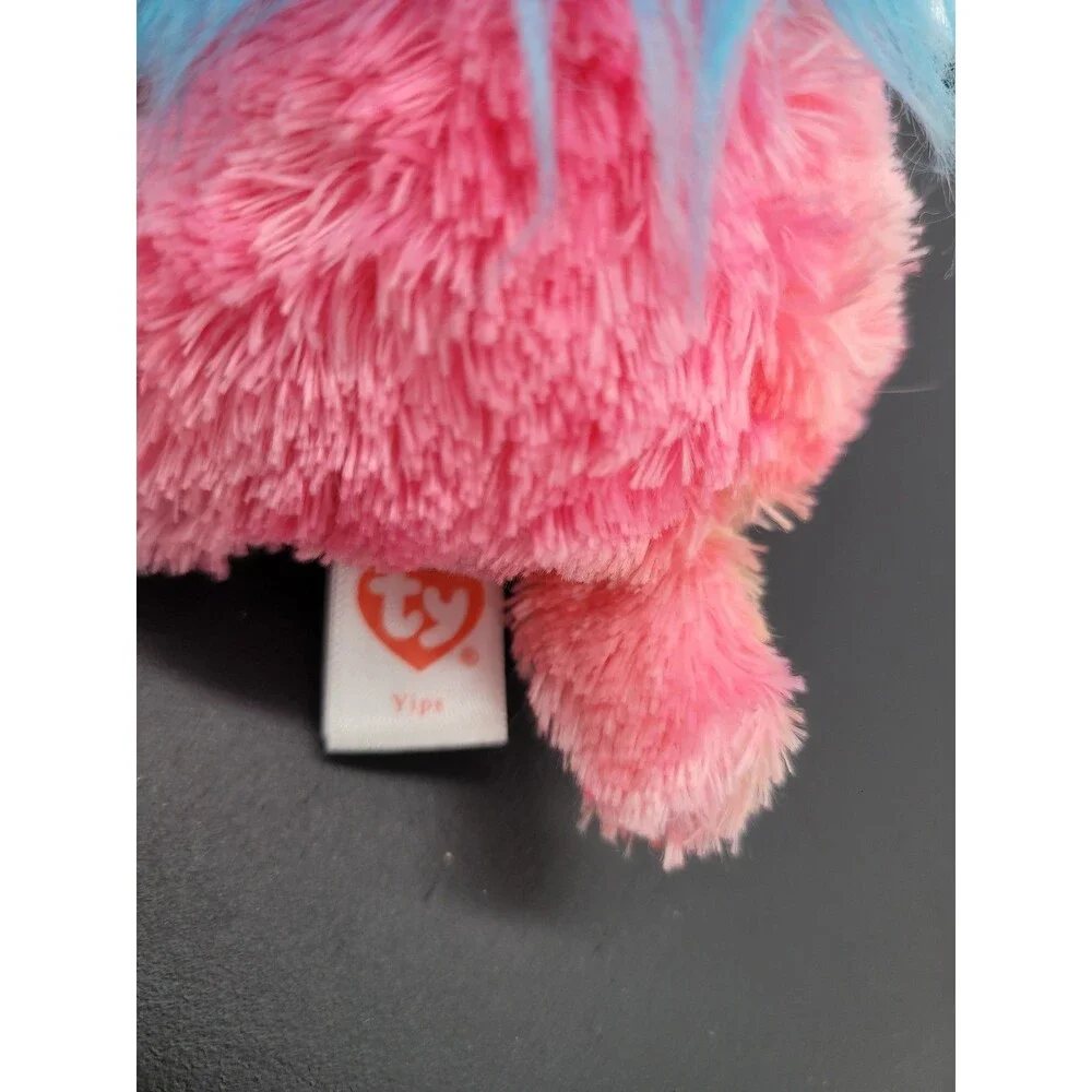NEW 2022  TY Beanie Boos YIPS Chihuahua tie dyed  6